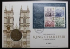 Great Britain 2023 King Charles III A New Reign £5 First Day Coin Cover