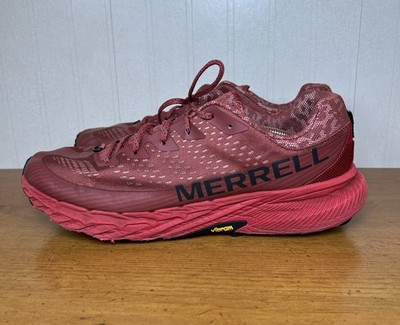 Merrell Agility Peak 5 Mens Trail Running Shoes Size 14 Red