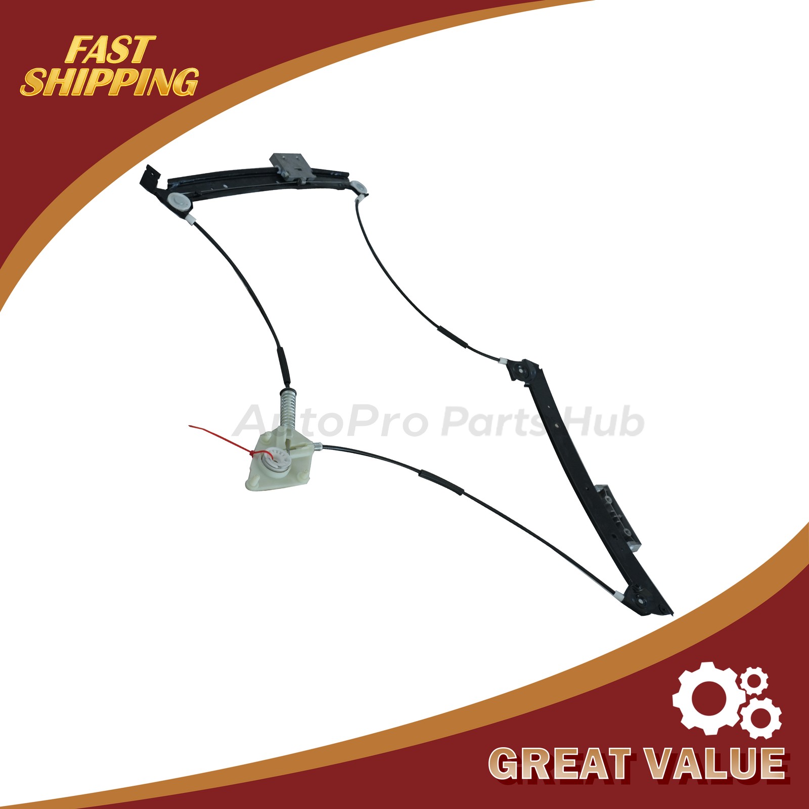 3W0837401J For 04-18 Bentley Continental GT Coupe Front Left Window Regulator US