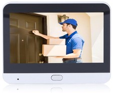 4.3" Digital Door Peephole Camera 1080P w/ Motion Detection