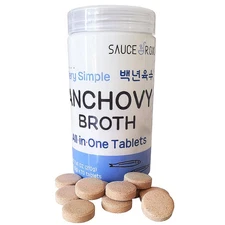 Anchovy Broth (쏘스락 백년육수), Tablet Anchovy Broth 210G (3G X70Ct),All-In-One Tabelt
