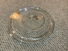 Pyrex 15 Clear Glass Lid Round Replacement Cover 9" across Vintage USA, Clean