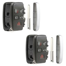 2 Remote Car Key Fob Case for 2010 2011 2012 2013 Land Range Rover Jaguar