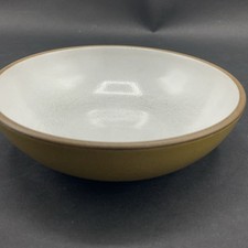 Rare Heath Ceramic Stoneware 5 3/4 Bowl Mustard Yellow