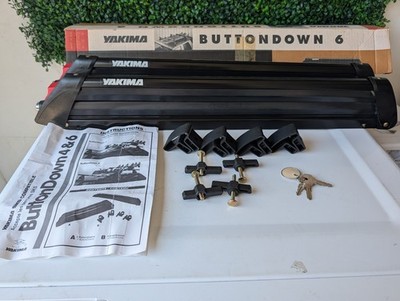 ボムヤッケ上下 Yakima Buttondown 6 Ski Snowboard Carrier Roof Rack Mounts W
