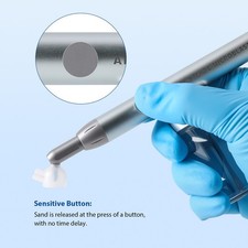 Dental Aluminum Oxide Micro Blaster Air Abrasion Polisher w Water Spray 2/4Hole