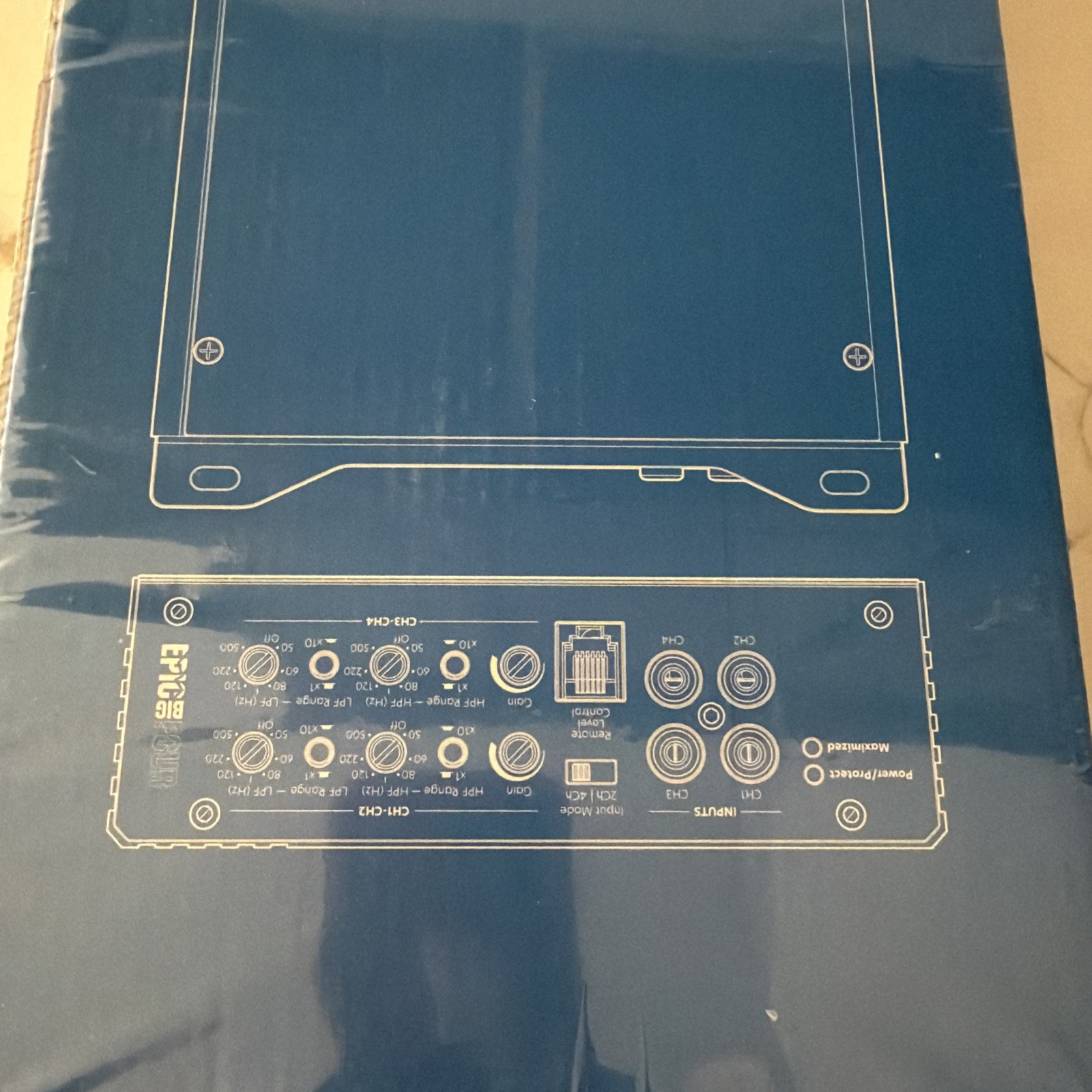 AudioControl EPICBIGFOUR 4-Channel Amplifier