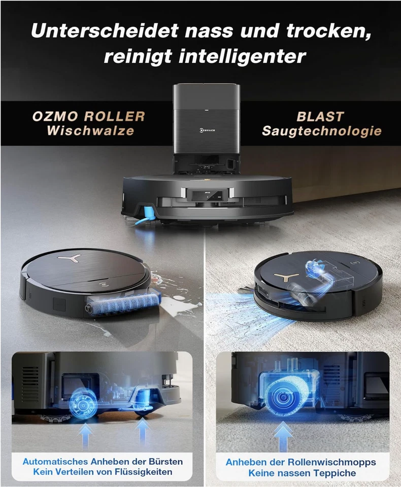 Ecovacs Deebot X9 Pro Omni Robot Saugroboter mit Wischfunktion Neu & OVP - Bild 2 von 4