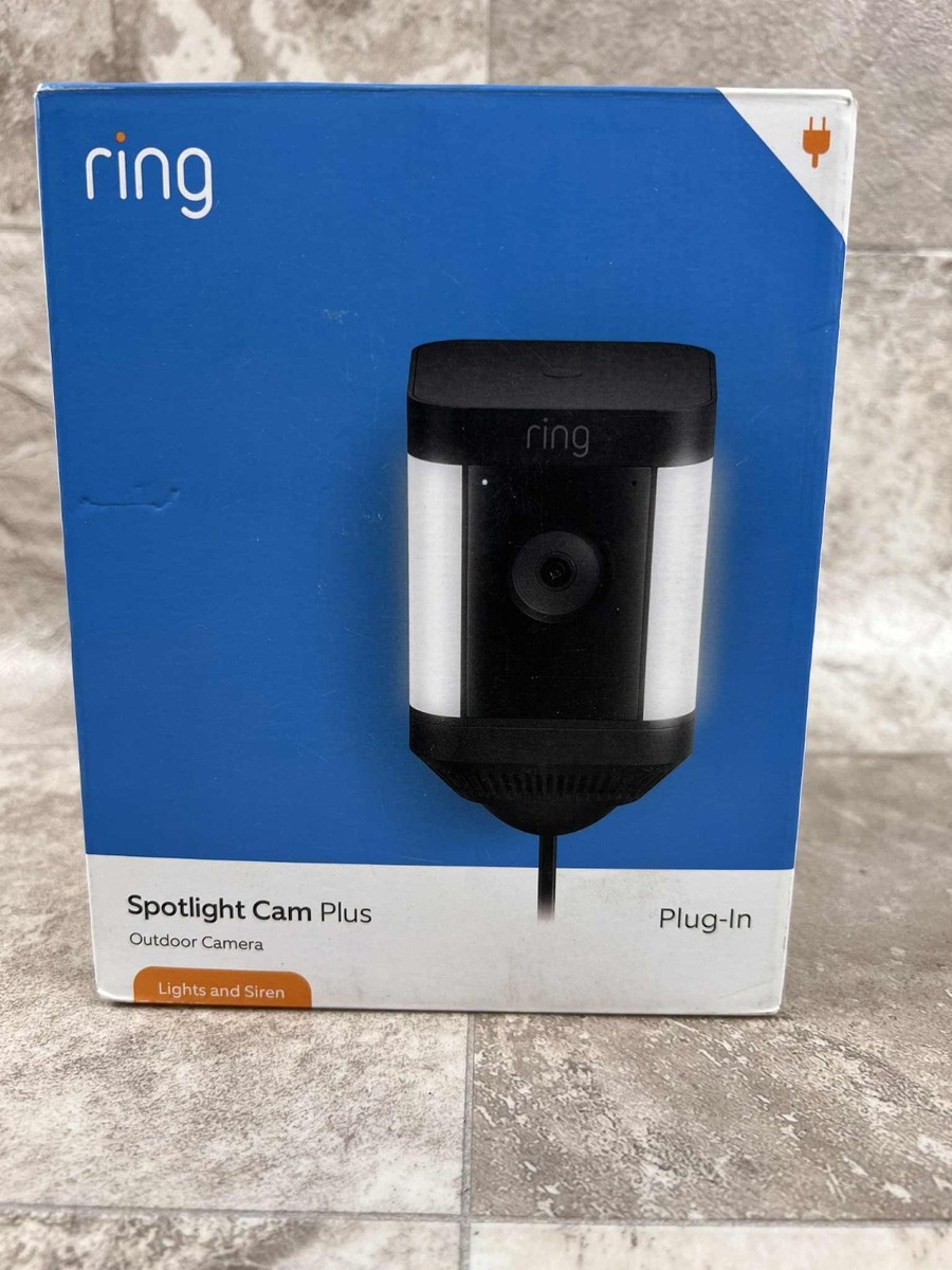 ☆新品☆ Ring Spotlight Cam Plus Ring Spotlight Cam Plus, Battery - Smart Security Video