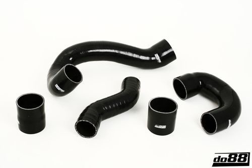 Kit durites silicone turbo Saab 9.3 2.8T V6 noir pour optimiser le refroidissement moteur