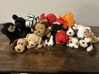 Ty Beanie Babies LOT of 15 in photo ~ Vintage Stuffed Animals w TAGS 1990s Plush