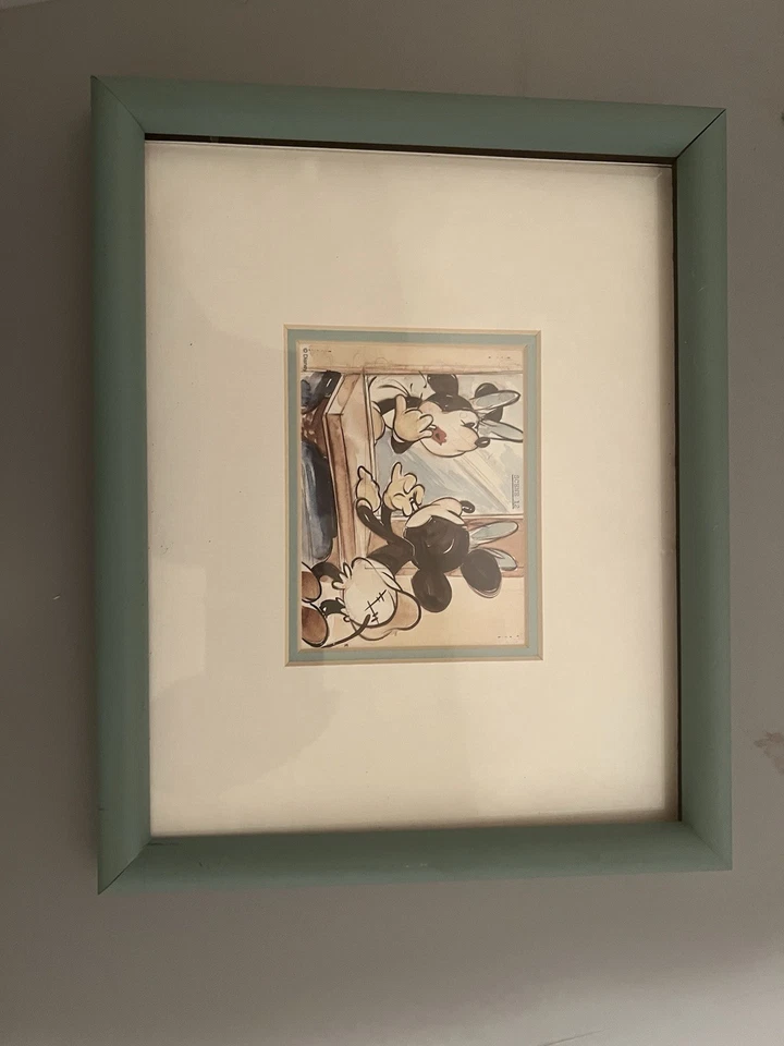 Mickey's Surprise Party 1939 Walt Disney The Art Group Minnie Mouse Scene 12 - Image 3 of 4