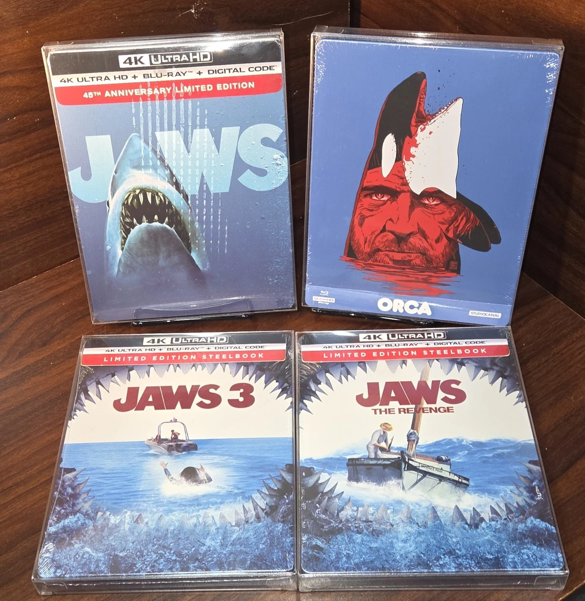 Jaws Steelbook DVDs & Blu-ray Discs for sale | eBay