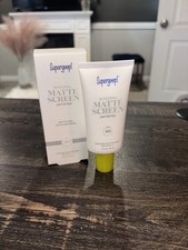 Supergoop MINERAL MATTE SCREEN 1.5 Oz - SPF 40 Sunscreen UNTINTED Exp 11/27