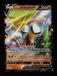 Galarian Sirfetch'd V SWSH043 Black Star Promo
