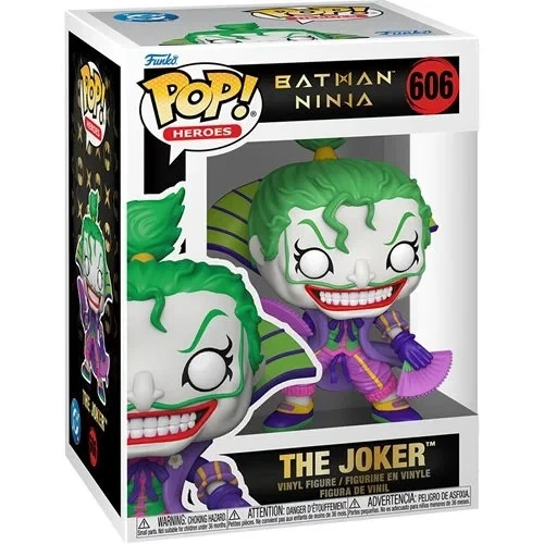 Funko POP! Batman Ninja - The Joker Heroes Figure 606 + Protector