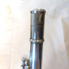 YAMAHA YFL-225S Flute Silver Used with Hard Case Soft Case