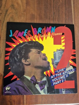 JAMES BROWN and his Famous Flames ''LIVE AT THE APOLLO VOLUME II PART 2