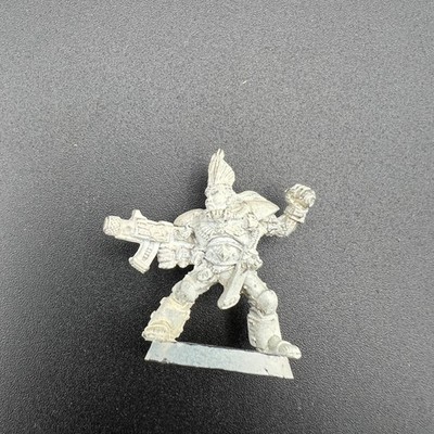 Warhammer 40K Space Wolves Scout Sergeant Metal OOP Classic 1990s