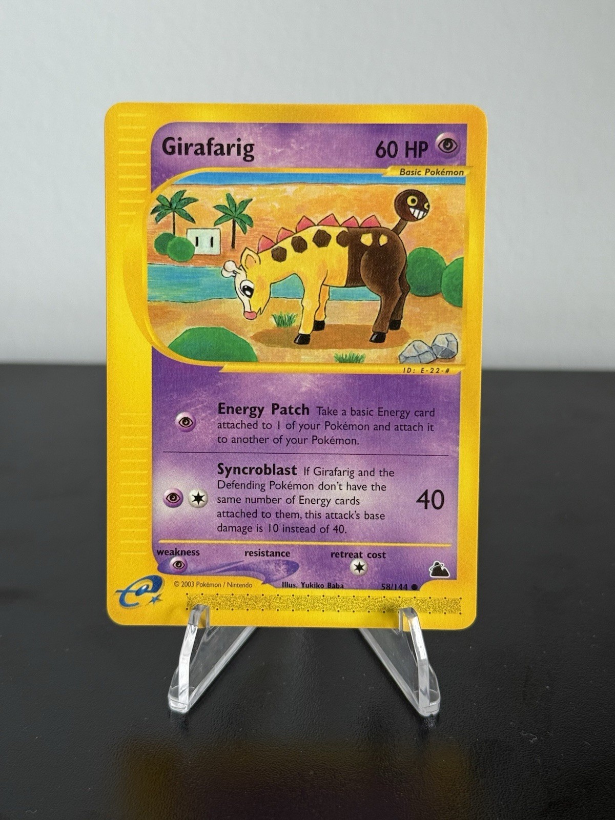 Girafarig 58/144 Skyridge Regular NM