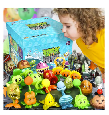 Plants vs Zombies 2 PVZ Action Figure Toy Set Gift for Boys