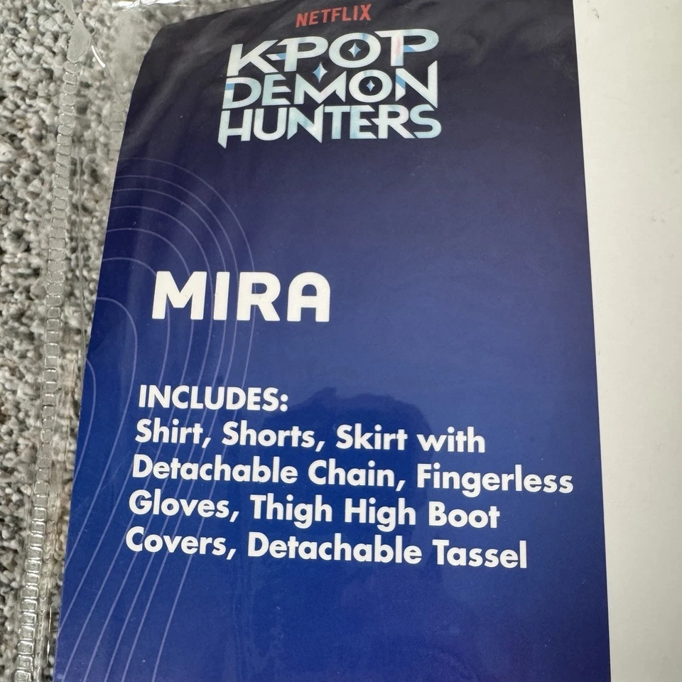 Костюм детский Spirit Halloween KPop Demon Hunters Mira средний 8-10 - Изображение 2 из 4