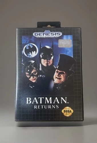 Batman Returns Sega Genesis, 1992 Complete w/ Case And Manual.