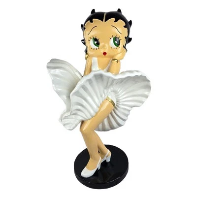 SANS Statue betty boop en résine robe a la Marilyn Monroe 90 cm