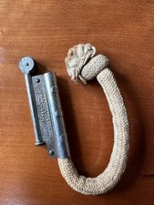 Vintage WWII Imco Foxhole Trench Lighter Made in USA Windproof Rope Sailor