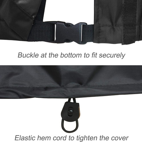 Waterproof Generator Cover for 5500-15000 Watt - Black - Foto 7 di 10