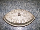 DOVER SAD IRON NO 62 ANTIQUE METAL, NO HANDLE, MADE IN THE USA — photo 8