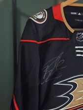 Ryan Getzlaf Autographed Blank Adidas Anaheim Ducks NHL Hockey Jersey