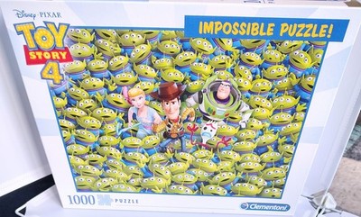 Disney Pixar Toy Story 4 Impossible Puzzle 1000 Teile Puzzle versiegelter Inhalt