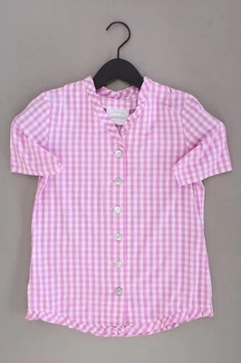 ⭐ Giesswein blusa para damas talla 32, XS a cuadros rosa algodón ⭐ - Imagen 1 de 4