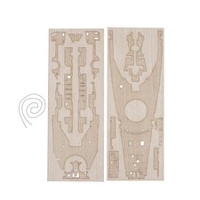 1/350 Holzdeck Des Kriegsschiffs USS Missouri Aus Dem Zweiten Weltkrieg,
