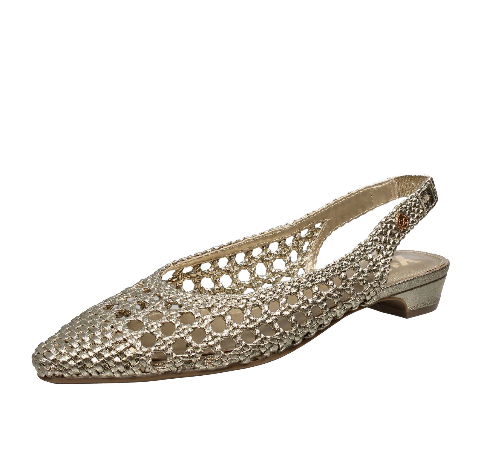 Xti Footwear Ballerinas Stoff Gold - Größe 38 [24,9 cm] Damenschuhe
