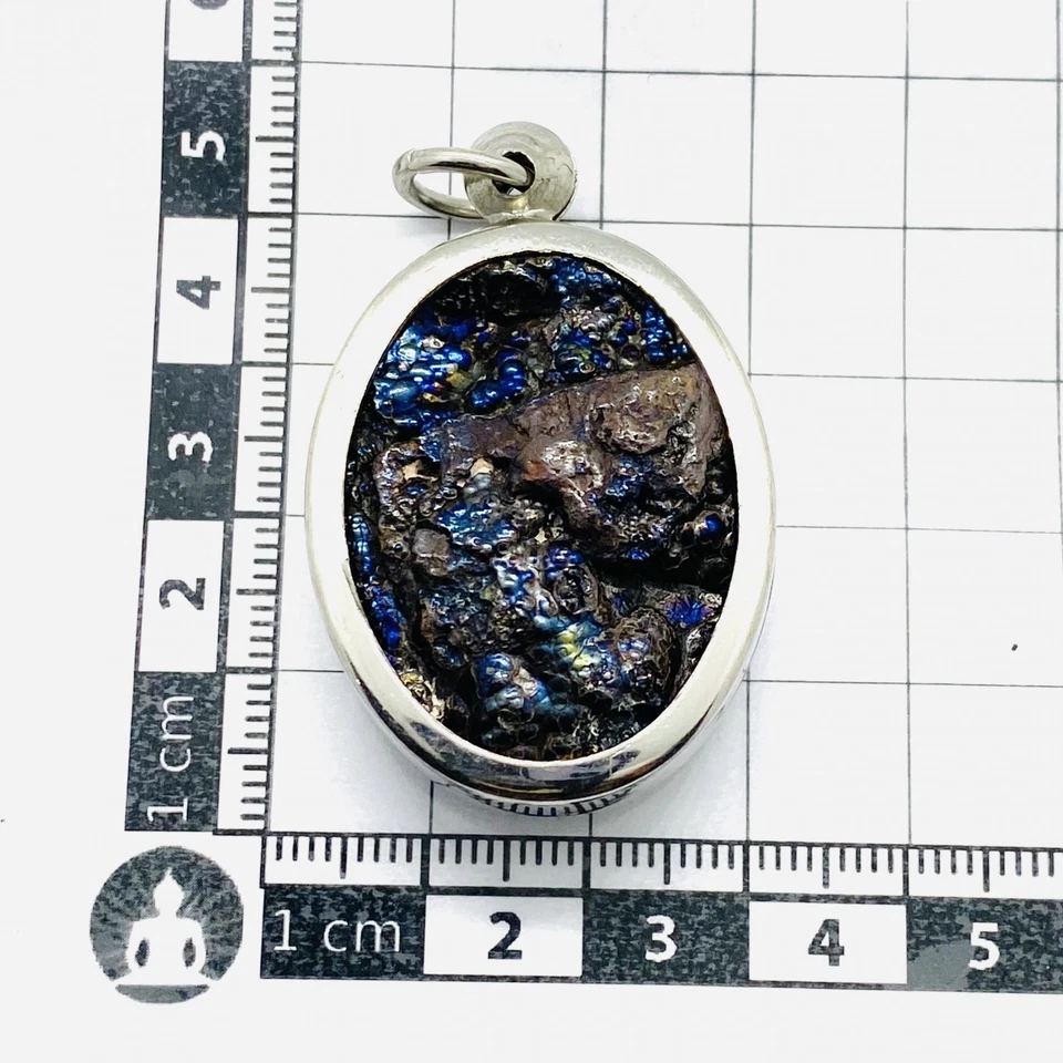 LekLai Arco Iris 7 Colores Umkrum Piedra Natural Amuleto Tailandés Colgante Protección de Vida Foto 2 de 4