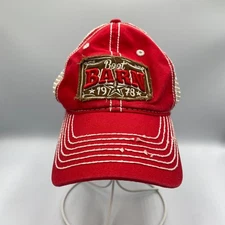 Boot Barn 1978 Adjustable Strapback Hat Cap Red