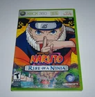 Xbox 360 Naruto: Rise of a Ninja Complete & Tested