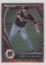 2021 Panini Prizm Draft Picks Snakeskin 6/25 Christian Macleod #PDP159 6k2