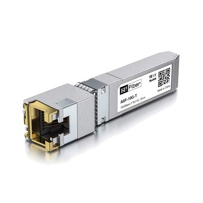 Multi Rate 10Gbase-T SFP+ Ethernet Module//-~
