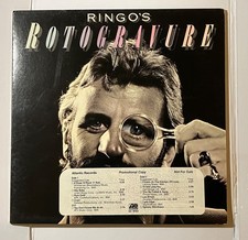 Rare Promo Ringo Starr Ringo's Rotogravure LP Atlantic SD 18193 - 1976