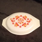 Vintage Pyrex Casserole Friendship Opal Milk Glass Replacement Lid For 943 C35