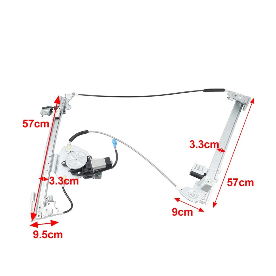 Power Window Regulator Assembly For Land Rover Freelander 1998-06 1999 AU - Image 2 of 4