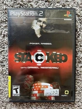 Stacked With Daniel Negreanu PS2 Game (2006) - Complete, Good Condition