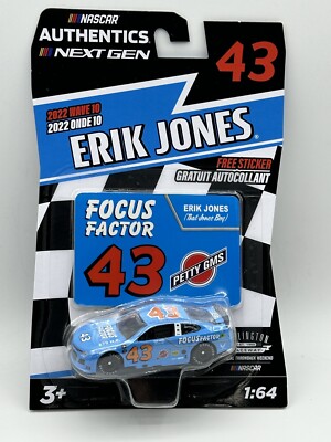 Erik Jones #43 Focus Factor Throwback 2022 Wave 10 NASCAR 1:64 Lionel