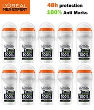 10 LOREAL MEN EXPERT SHIRT PROTECT XXL Roll On 48h Anti-Marks Deodorants 50ml