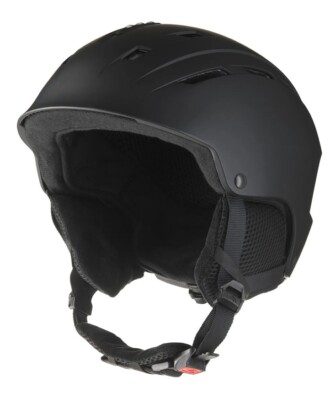 CRIVIT Skihelm Snowboardhelm Ski Snowboard Helm SCHWARZ - Gr. L/XL (58-61 cm)