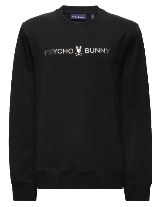 ТОЛСТОВКА С КАПЮШОНОМ PSYCHO BUNNY CLOUGH B6S159E200 BLK 21990₽