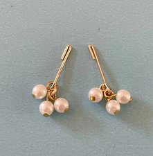 Vintage Doll Jewelry Earring Madame Alexander Cissy Cissette Little Miss Revlon 